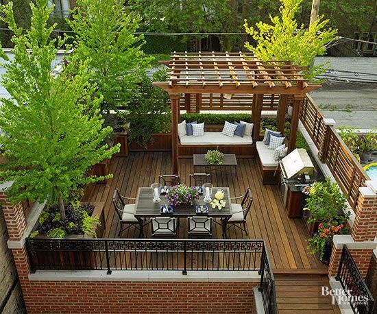 Deck for a dip  ( Refresh by the terrace )
