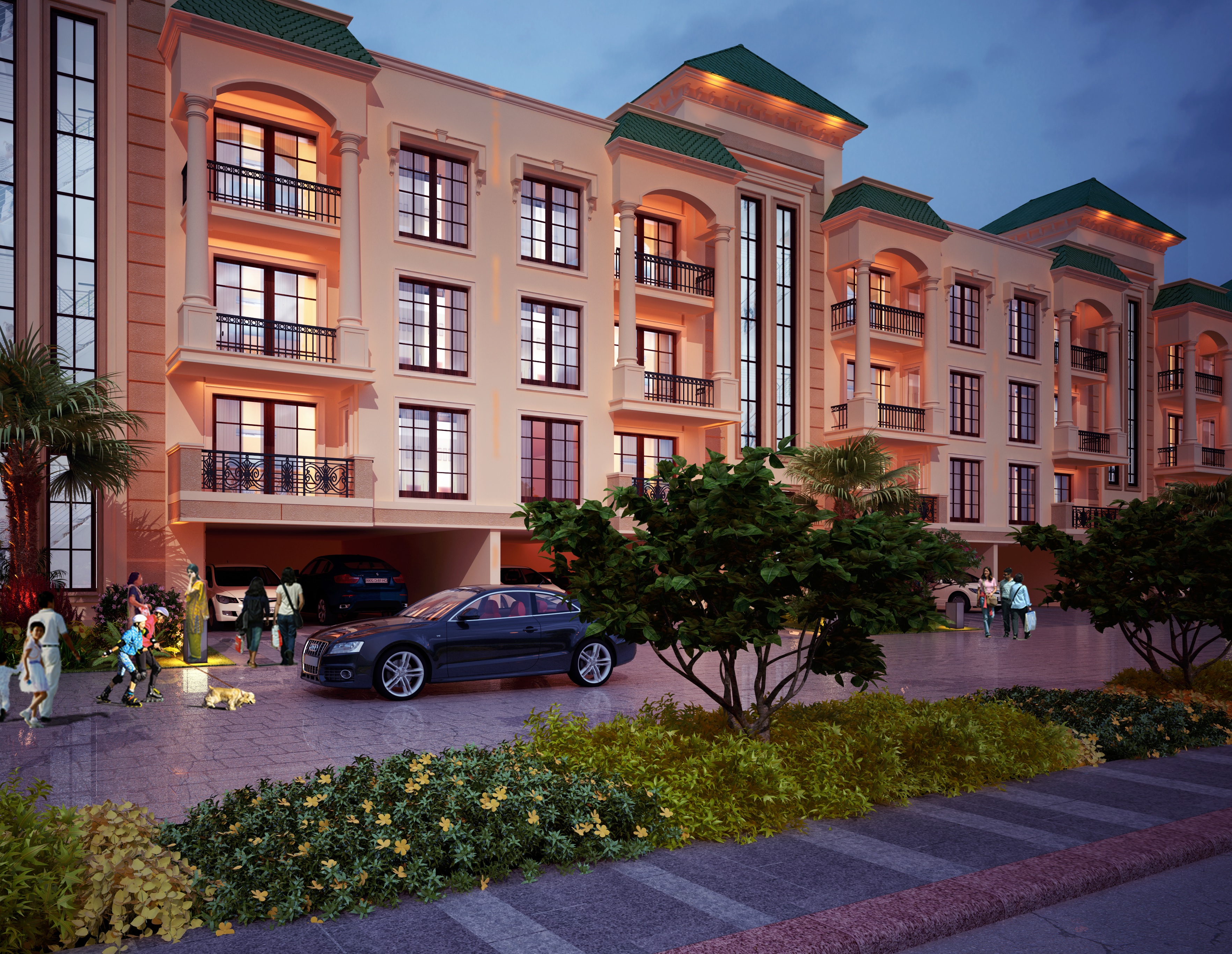 2 BHK + Store & Terrace at Omaxe Metro City (Hi-Tech Township)